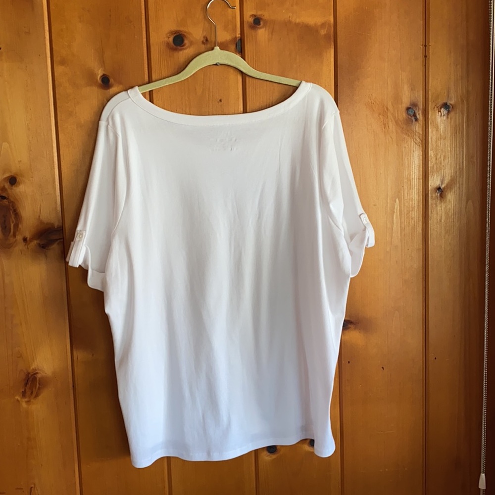 Talbots stretch tee - Picture 2 of 7